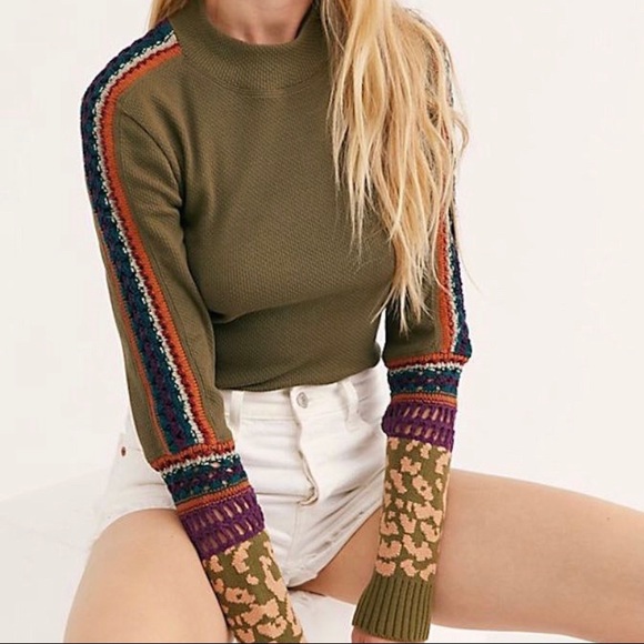 Free People Tops - ⭐️Sold⭐️Free people switch it up thermal